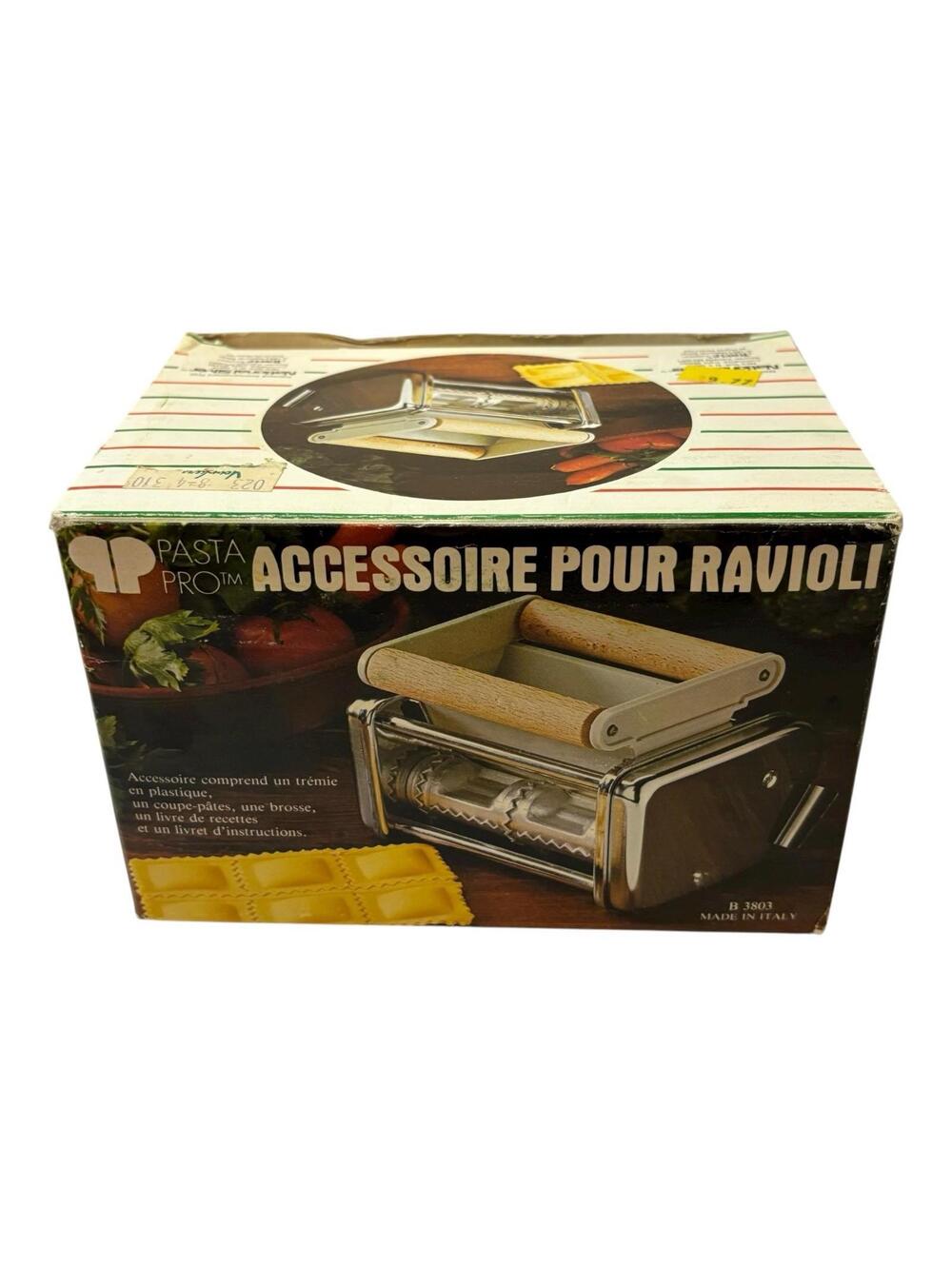 Vintage Pasta Pro Ravioli Attachment for Pasta Maker Italy B 3803
